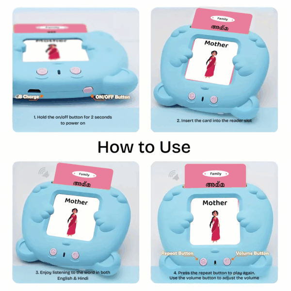 Malayalam & English Talking Flashcards - Image 3